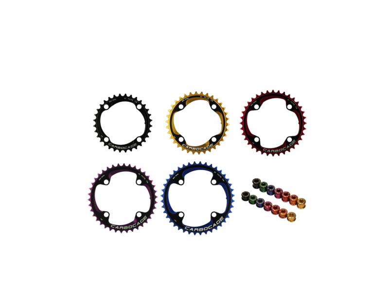 CARBOCAGE チェーンガイド ISCG-05 36-38T パープル (チェーン