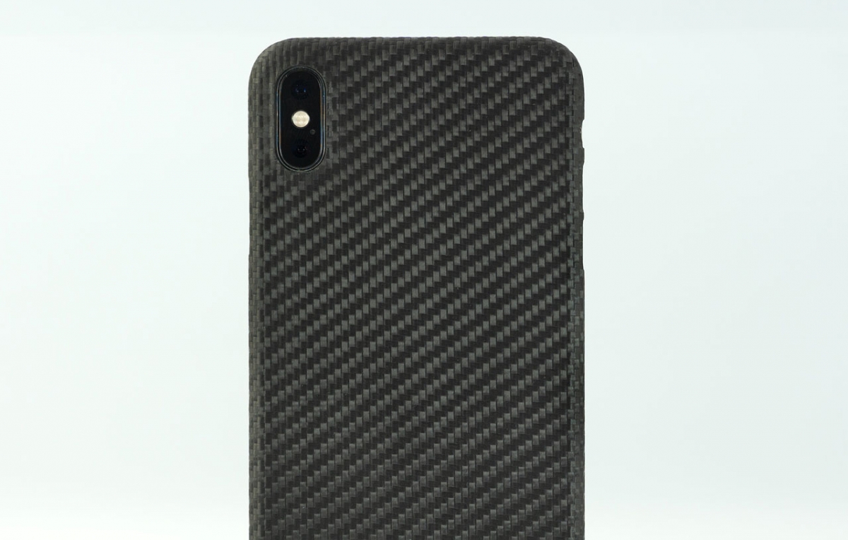Protection Arrière Fibre De Carbone CELLBEE Pour IPhone X / XS Max / XR - Film Verre Trempé