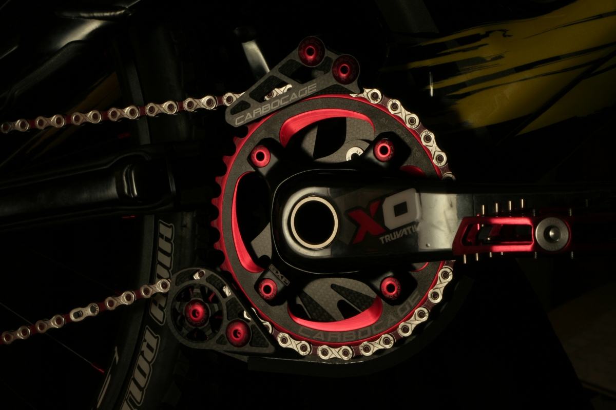 Spezialized DH Demo - Downhill Kettenführung Carbon (CFK